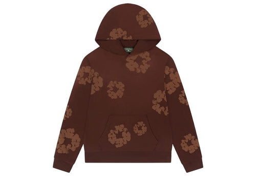 Denim Tears Mono Cotton Wreath Hoodie Brown