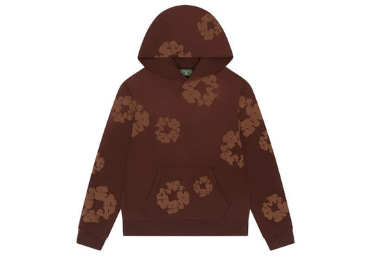 Denim Tears Mono Cotton Wreath Hoodie Brown