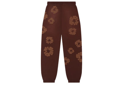 Denim Tears Mono Cotton Wreath Sweatpants Brown