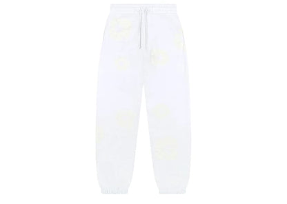 Denim Tears Mono Cotton Wreath Sweatpants White