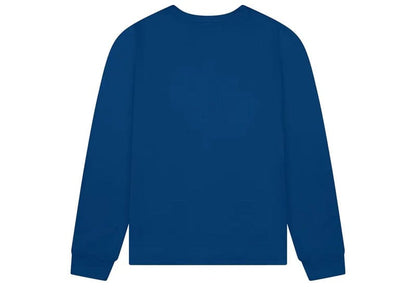 Denim Tears Peace Wreath Long Sleeve Tee Navy
