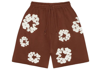 Denim Tears The Cotton Wreath Shorts Brown