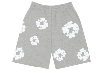 Denim Tears The Cotton Wreath Shorts Light Grey
