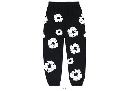 Denim Tears The Cotton Wreath Sweatpants Black