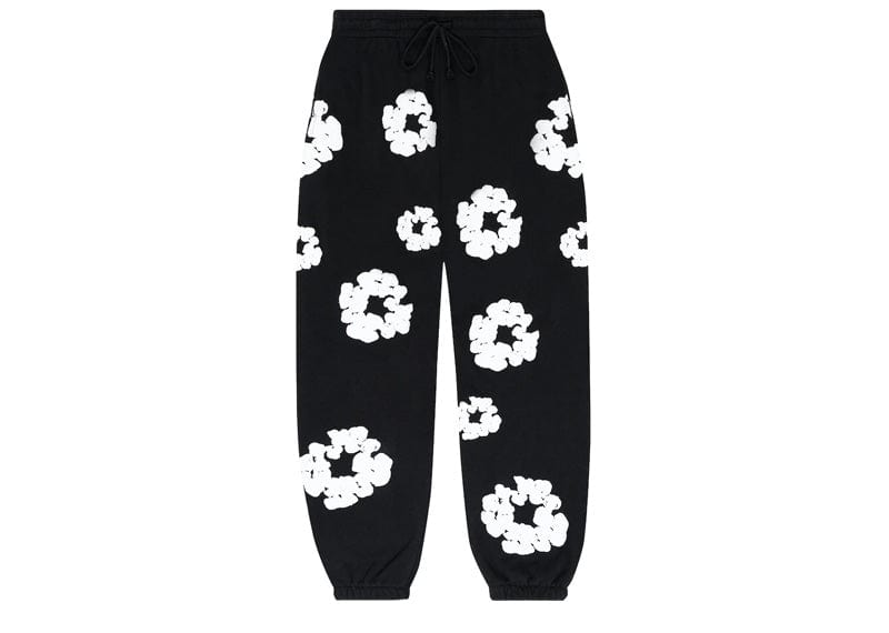 Denim Tears The Cotton Wreath Sweatpants Black