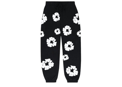 Denim Tears The Cotton Wreath Sweatpants Black