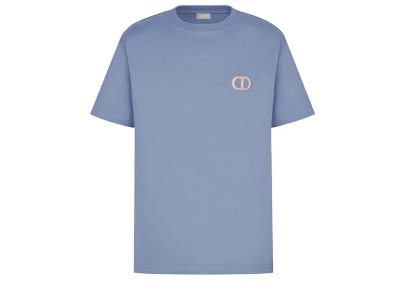 Dior CD Icon Relaxed Tee Blue