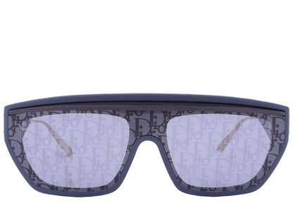 Dior DiorClub M7U Blue Logo Shield Sunglasses