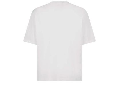 DSquared2 Card Design Print Cotton Tee White