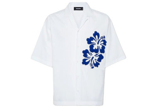 Dsquared2 Muay Thai Short Sleeved Shirt White