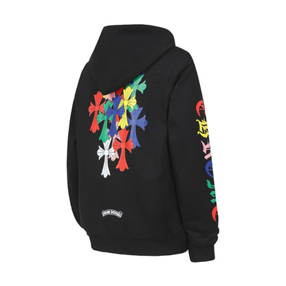 Chrome Hearts Multi Colour Hoodie - Black