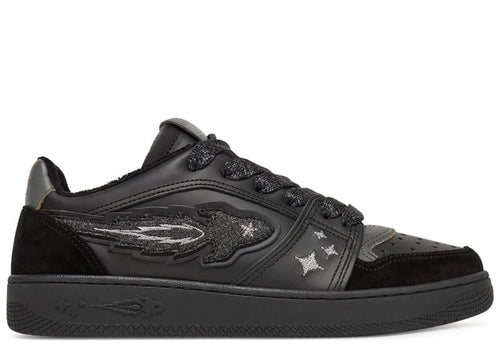 Enterprise Japan Egg Rocket Sneaker Suede/Leather Black