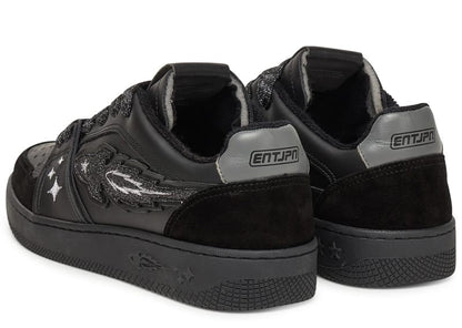 Enterprise Japan Egg Rocket Sneaker Suede/Leather Black
