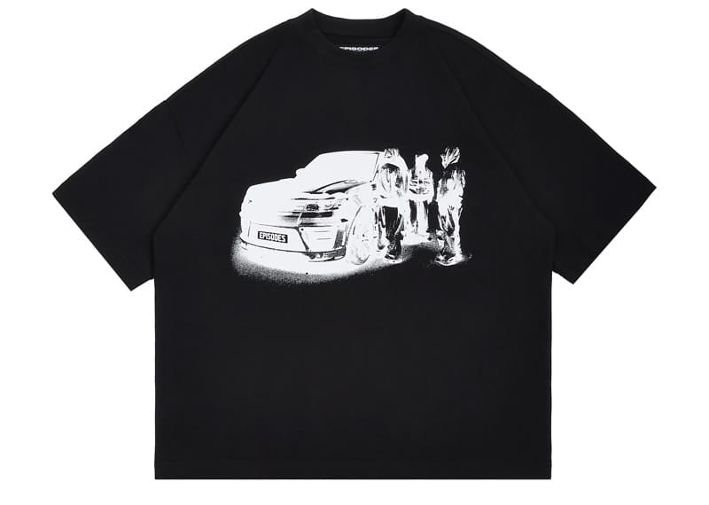 Episodes TINT T [300GSM] White on Black