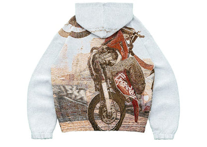 Episodes WHEEL UP Tapestry Zip-Up Hoodie
