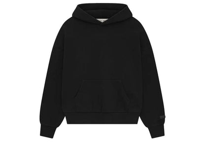 Fear of God Essentials Classic Fit Fleece Hoodie Jet Black