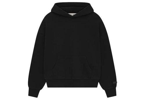 Fear of God Essentials Classic Fit Fleece Hoodie Jet Black