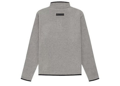 Fear of God ESSENTIALS Kids Gray Fleece Jacket