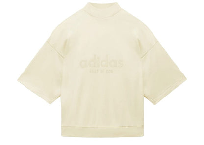Fear of God Athletics Heavy Jersey 3/4 Mock Tee Pale Yellow