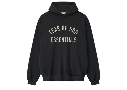 Fear of God Essentials 90's Fit Hoodie Vintage Black