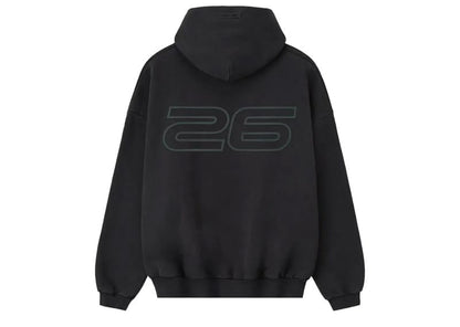 Fear of God Essentials 90's Hoodie Vintage Black