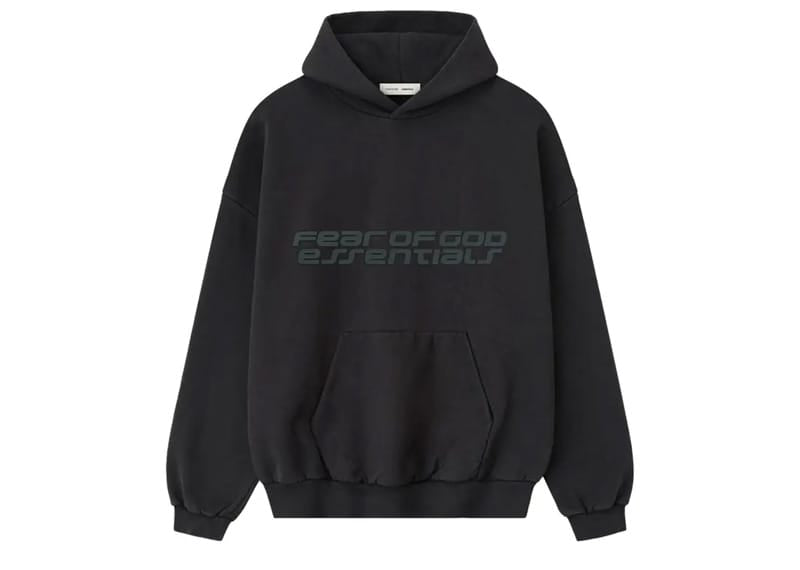 Fear of God Essentials 90's Hoodie Vintage Black