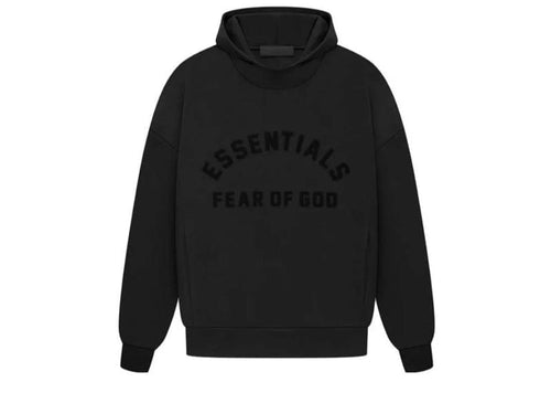 Fear of God Essentials Arch Logo Hoodie Black