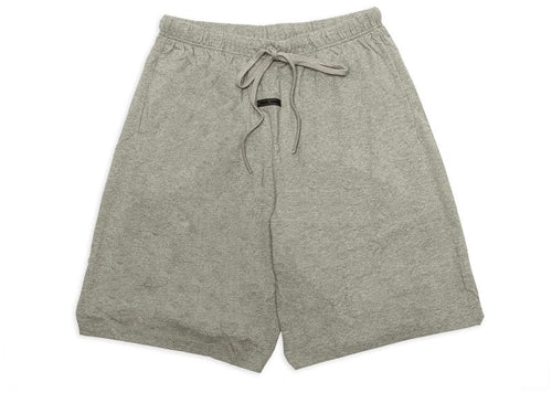Fear Of God Essentials Basketball Jersey Shorts Concrete Heather