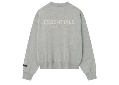 Fear of God Essentials Classic Fleece Crewneck Concrete Heather