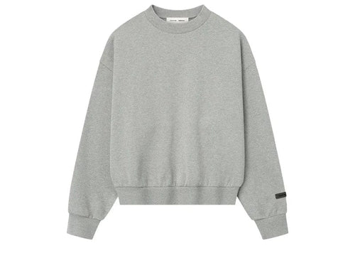 Fear of God Essentials Classic Fleece Crewneck Concrete Heather