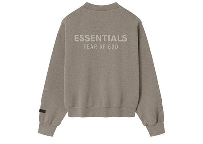 Fear of God Essentials Classic Fleece Crewneck (FW25) Homestead Heather