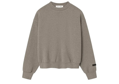 Fear of God Essentials Classic Fleece Crewneck (FW25) Homestead Heather