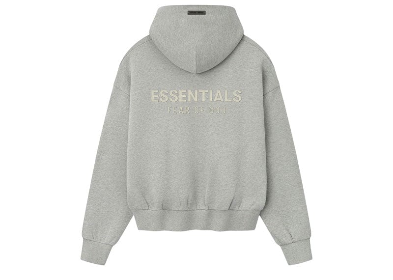Fear of God Essentials Classic Fleece Hoodie Concrete Heather