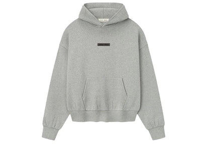 Fear of God Essentials Classic Fleece Hoodie Concrete Heather