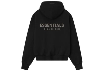 Fear of God Essentials Classic Fleece Hoodie Jet Black