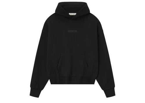 Fear of God Essentials Classic Fleece Hoodie Jet Black
