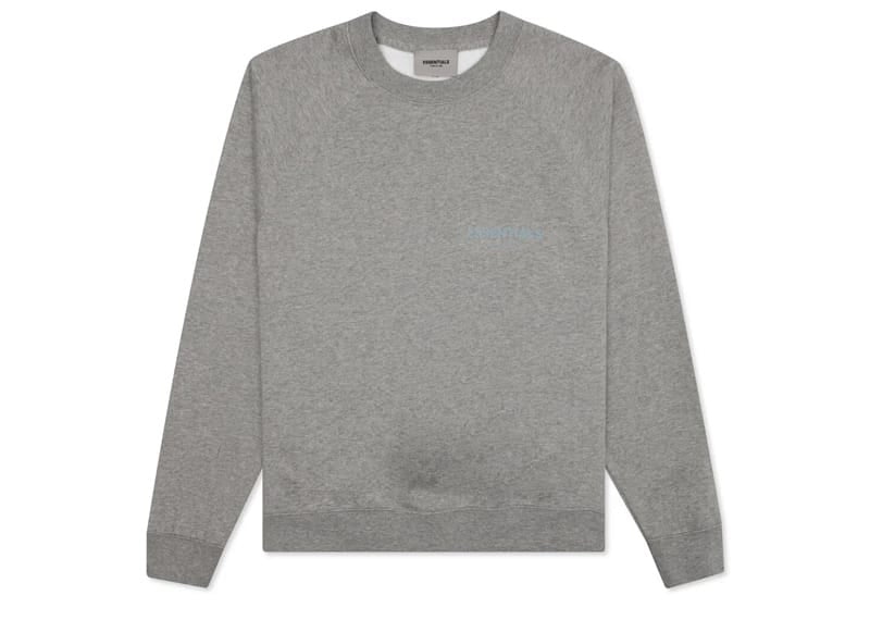 Fear of God Essentials Core Collection Crewneck Dark Heather Oatmeal