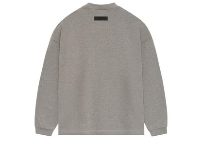 Fear of God Essentials Core Collection Heavy L/S Tee Heather Grey