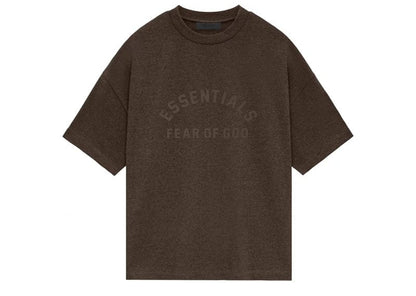 Fear of God Essentials Core Collection Heavy S/S Tee Heather Wood