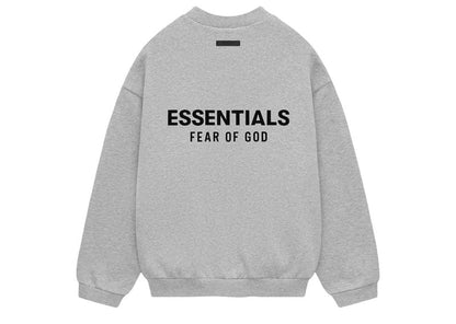 Fear of God Essentials Fleece Crewneck Light Heather Gray