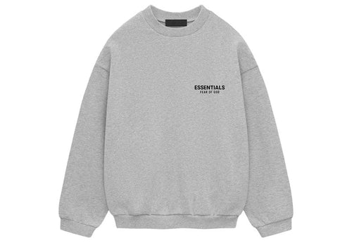 Fear of God Essentials Fleece Crewneck Light Heather Gray