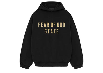 Fear of God Essentials Fleece Hoodie Black