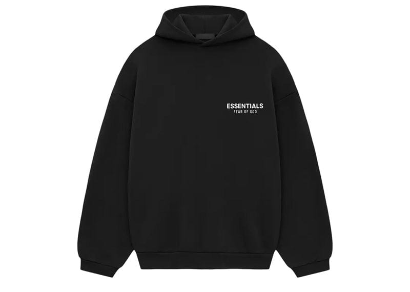 Fear of God Essentials Fleece Hoodie (FW24) Black