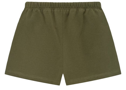 Fear of God Essentials Fleece Soccer Short Military