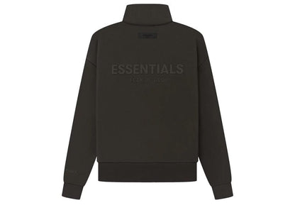 Fear Of God Essentials Fullzip Jacket (SS23) Off Black