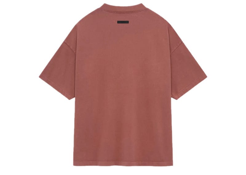Fear of God Essentials Heavy Crewneck Tee Crimson