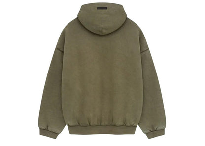 Fear of God Essentials Heavy Fleece Hoodie Military