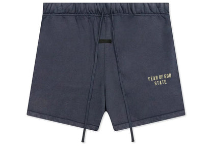 Fear of God Essentials Heavy Fleece Soccer Shorts Marine