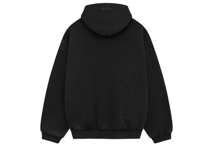Fear of God Essentials Heavy Fleece Vintage Shrunken Hoodie Black
