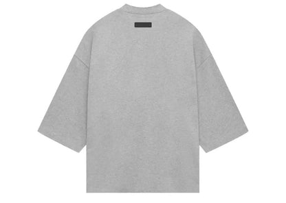 Fear of God Essentials Heavy Jersey Football Tee Light Heather Grey